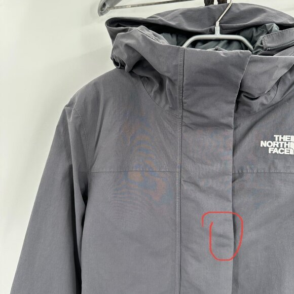 The North Face Arctic Down Parka size XS Women's Full Zip with Hood Smoked Pearl - Picture 4 of 14